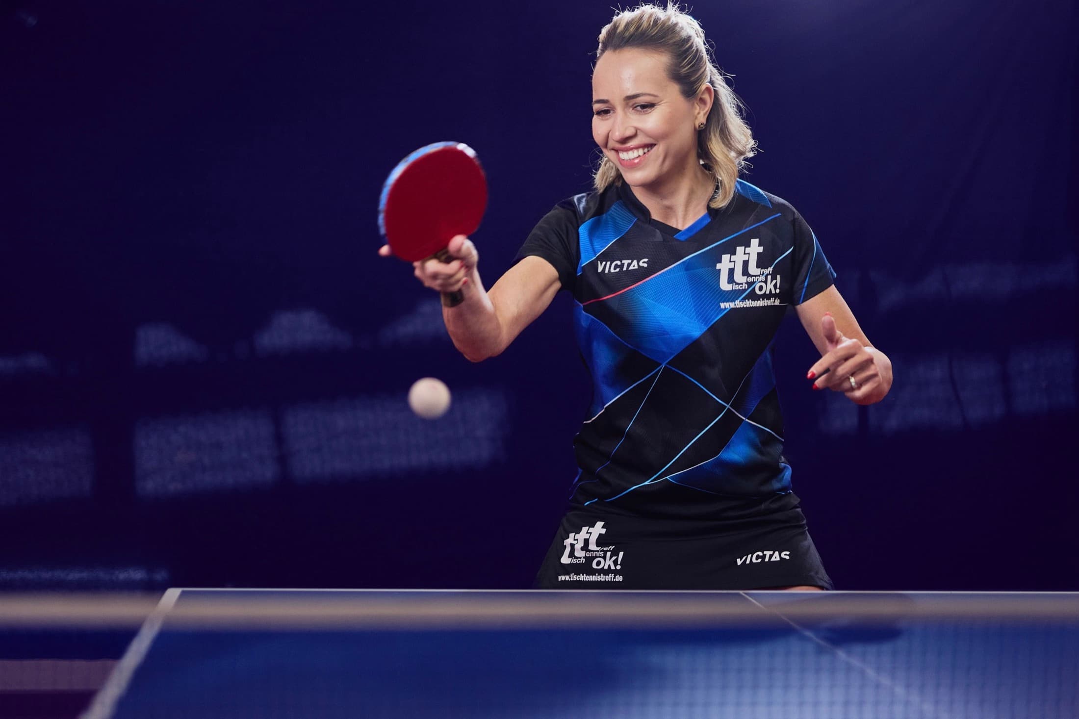 Tischtennis-Training in Essen